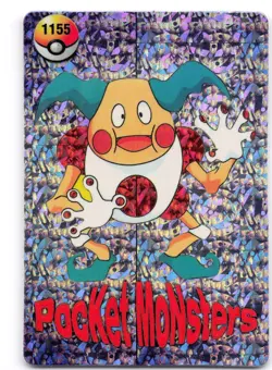 Pocket Monsters Vending Prism Sticker 1155 Mr Mime Jigglypuff - Image 1