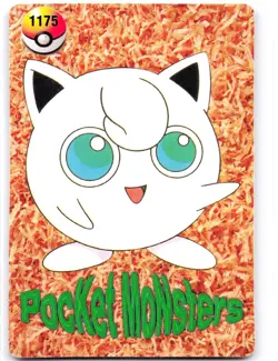 Pocket Monsters Vending Prism Sticker 1155 Mr Mime Jigglypuff - Image 2
