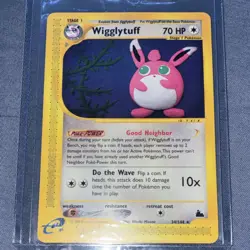 Pokemon Wigglytuff Skyridge 34/144 Rare Regular Stage 1 70 HP English TCG - Image 1