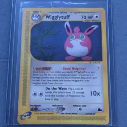 Pokemon Wigglytuff Skyridge 34/144 Rare Regular Stage 1 70 HP English TCG - Image 2