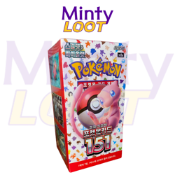 Pokemon: 151 Booster Box (sv2a) (20 Packs) Korean - Factory Sealed - Image 1