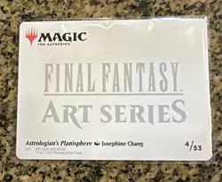 Astrologian's Planisphere 4/53 Art Series Gold Stamp MTG Magic Final Fantasy - Image 2