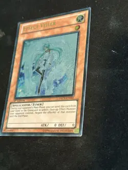 Yugioh 1x Effect Veiler DREV-EN002 Ultimate Rare 1st Edition NM - Image 4