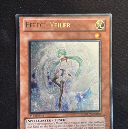 Yugioh 1x Effect Veiler DREV-EN002 Ultimate Rare 1st Edition NM - Image 5