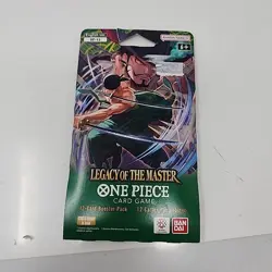 One Piece OP-12 Legacy of the Master Sleeved Booster Packs English TCG - Image 1