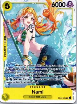 Extra Booster: One Piece Heroines Edition #EB03-053 Nami (053) - Image 1