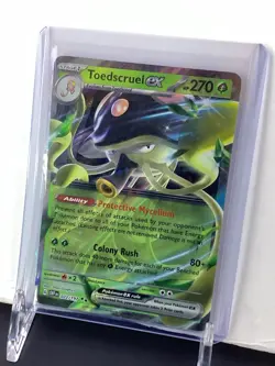 Pokemon TCG Obsidian Flames Toedscruel EX Double Rare Holo Card 022/197 - Image 2