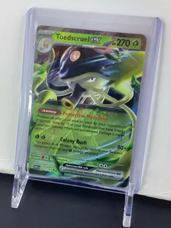 Pokemon TCG Obsidian Flames Toedscruel EX Double Rare Holo Card 022/197 - Image 5