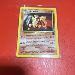 Pokemon Arcanine 6 Wotc Promo Card Regular English 1999 HEAVILY PLAYED/POOR COND - Image 1