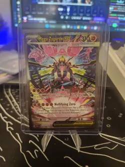 Mega Zygarde ex 120/088 SIR Perfect Order English Pokemon Card NM - Image 1