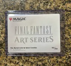 Tifa, Martial Artist - Art Series 52/53 - Final Fantasy - MTG - Art Card - Image 2