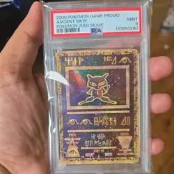 Pokemon TCG Ancient Mew 2000 Movie Promo Card PSA 9 Mint Condition - Image 1