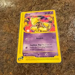 Pokemon TCG Abra Expedition Base Set Common Card 93/165 MP - Image 1