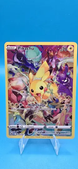 2023 Pokemon Sword & Shield Crown Zenith #160/159 NM Pikachu/#3 - Image 1