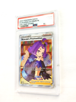 2022 POKEMON GRADED CARD SWSH BRILLIANT STARS #TG24 ACEROLA'S PREMONITION PSA 9 - Image 2