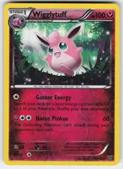 Wigglytuff 89/146 Rare XY Pokemon Reverse Holo Moderately Played - Image 1