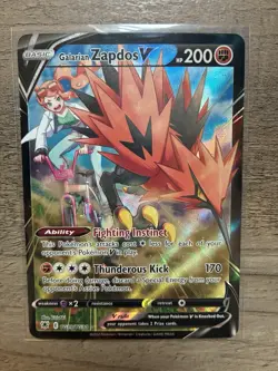 Pokemon TCG Full Art 8-Card Lot incl. Galarian Zapdos, Mega Diancie Ex, + more - Image 2