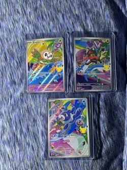 GEN 7 Alolan Pokemon TCG First Partner Illustration Collection Series 1 Set - NM - Image 1