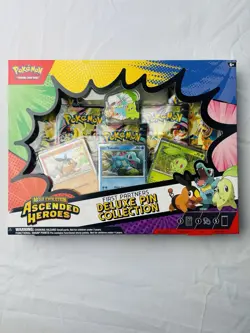 Pokemon Ascended Heroes First Partner Deluxe Pin Collection Sealed New - Image 1