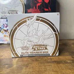 SWSH09 - Sword & Shield - Brilliant Stars Elite Trainer Box Pokemon Sealed Free 820650850127 - Image 1