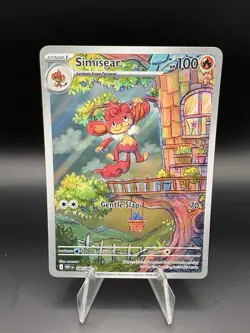 Pokemon TCG - Simisear - 100/086 - Illustration Rare - SV: White Flare - Image 1