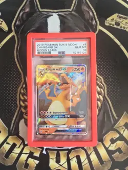 2019 POKEMON SUN & MOON HIDDEN FATES #9 CHARIZARD GX PSA 10 - Image 1