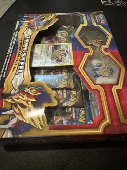 Pokemon True Steel Premium Collection Zamazenta Box- Sealed English - Image 4