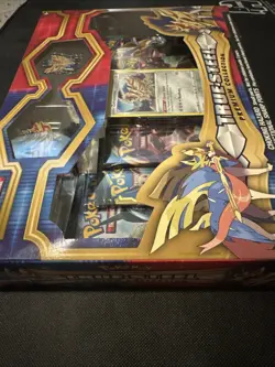 Pokemon True Steel Premium Collection Zamazenta Box- Sealed English - Image 5