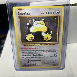 Snorlax XY179 - Pokemon TCG XY Promo - Black Star Promos - Ultra Rare Holo [NM] - Image 1