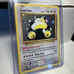 Snorlax XY179 - Pokemon TCG XY Promo - Black Star Promos - Ultra Rare Holo [NM] - Image 2