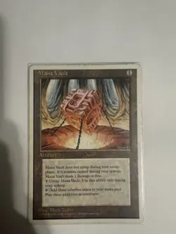 Magic the Gathering MTG - Mana Vault - 4th Edition ~ Moderately Played - Image 3