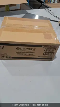 (READ CONDITION) One Piece CCG OP13 Carrying On His Will Booster Box Case G1N - Image 3