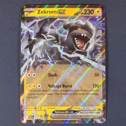 Zekrom ex 34/86 - Black Bolt - Double Rare Holo Pokemon Card - NM - Image 1