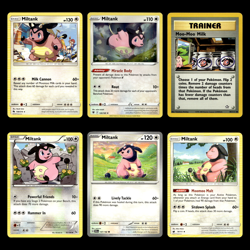 6x Miltank Lot 158 Sun Moon Lost Thunder Pokemon Cards Collection Set Basic/Rare - Image 1
