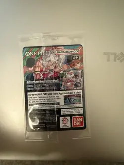 Bandai Namco One Piece CCG Monkey.D.Luffy US Voyage Promo Card P-055 5000 Power - Image 2