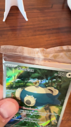 Pokemon TCG Snorlax Promo Card SVP051 Pokemon Center Stamped Sealed - Image 2