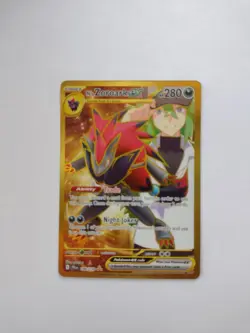 Pokemon TCG Journey Together N's Zoroark EX Holo Ultra Rare Card 189/159 - Image 4