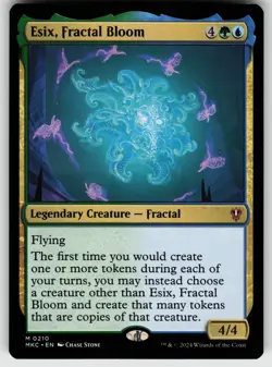 Esix, Fractal Bloom M Commander: Murders at Karlov Manor 210 MTG - Image 1