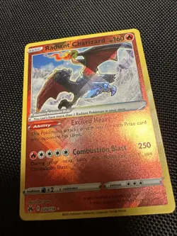 Radiant Charizard 020/159 Mint PF Pokemon Crown Zenith - Image 3