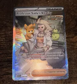 Pokemon TCG Professor Sadas Vitality Paradox Rift 256/182 Mint - Image 1
