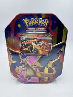Pokemon TCG: Mega Charizard Tin (Mega Charizard Y) [Brand New, Sealed] - Image 1