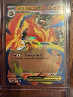 Pokemon TCG Ascended Heroes Lot! Mega Emboar Ex Promo And More! - Image 3