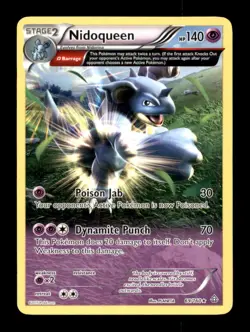 NIDOQUEEN 69/160 R PRIMAL CLASH POKEMON LP - Image 1
