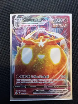 Pokemon TCG - Cinderace VMAX 045/264 - Ultra Rare - Fusion Strike - NM/M - Image 1