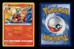 ARCANINE RARE 033/264 FUSION STRIKE POKEMON LP - Image 3