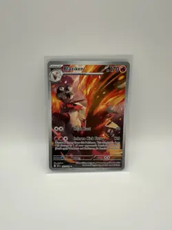 Blaziken 192/182 Illustration Rare (IR) Pokemon Sv10: Destined Rivals [NM] - Image 1