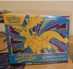 NEW Pokemon Ascended Heroes Pokemon Center ETB PKC Enhanced Trainer Box UK - Image 1