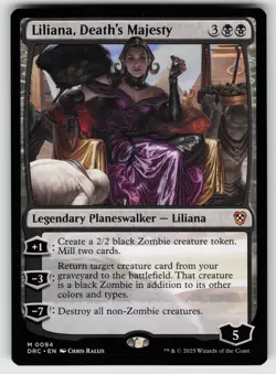 Liliana, Death's Majesty M Commander: Aetherdrift 94 MTG - Image 1