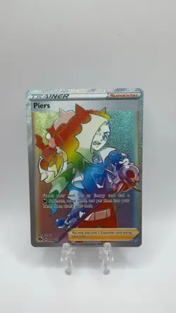 Pokemon TCG Piers Rainbow Champion's Path 78/73 Kabu 77/33 Secret Rare Trainers - Image 2