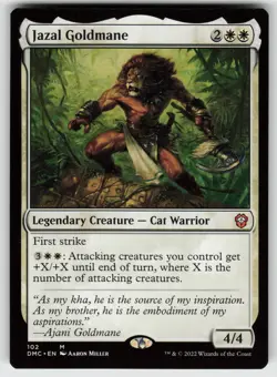 Jazal Goldmane M Commander: Dominaria United 102 MTG - Image 1